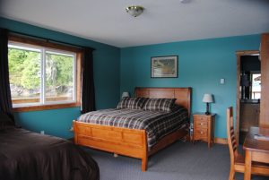 Knight Inlet Lodge room
