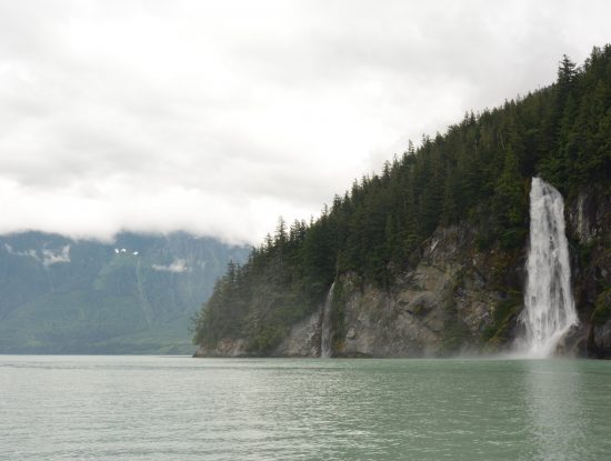 Cascade Falls in Knight Inlet