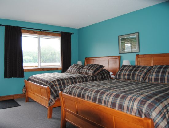 Knight Inlet Lodge guest room