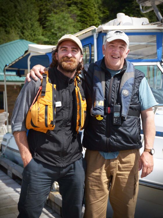 Knight Inlet lodge dedicated Team