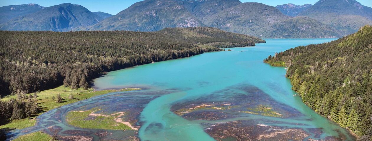 Glacier Water at Knight Inlet Lodge